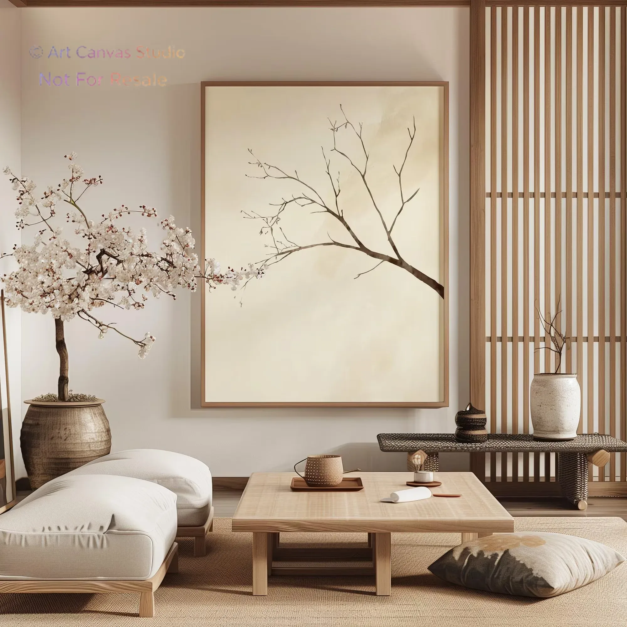 Interior Designer - 실내 벽 장식, 와비사비, 일본식 나무