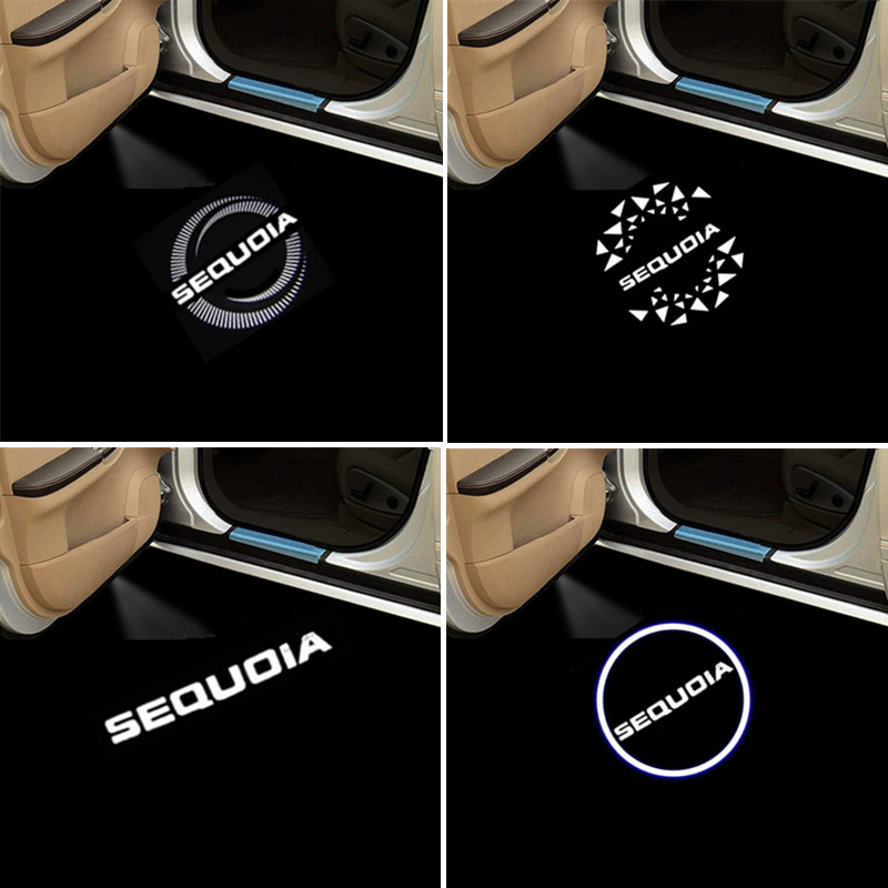 Interior Design Logo - 2Pcs HD 자동차 도어 웰컴 라이트