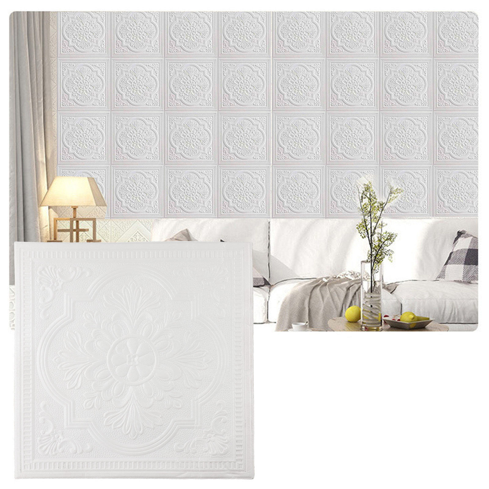 3D 스톤 질감 폼 벽 패널로 거실, 침실 및 복도의  - Wall Panel 3D Texture 리뷰 및 가격