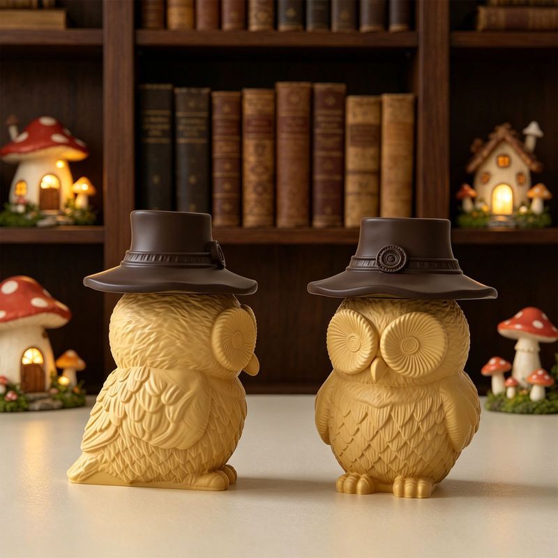 올빼미 모양 보관 용기용 실리콘 몰드 2세트(뚜껑 포함 - Ceramic Candle Vessel 리뷰 및 가격