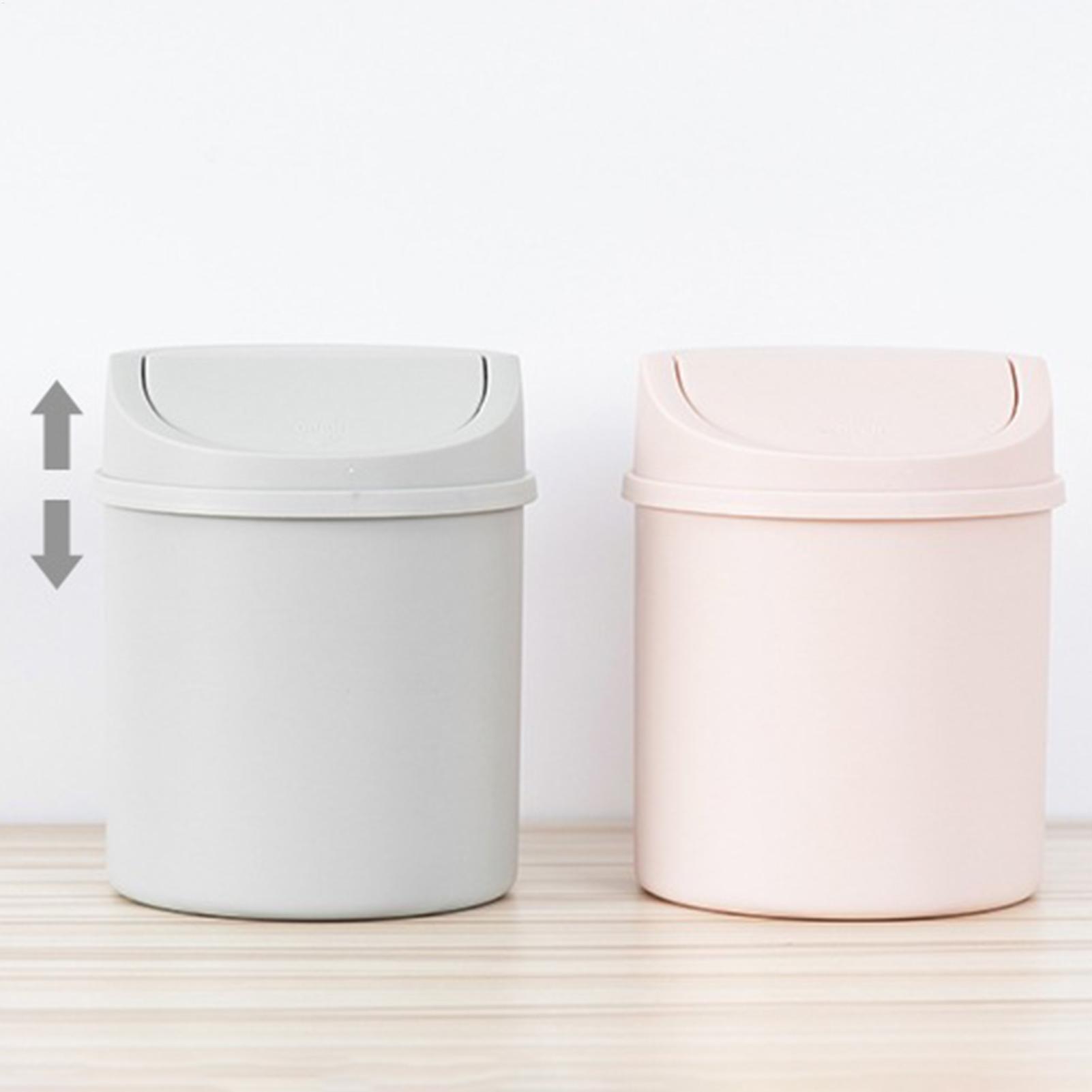 미니 책상 쓰레기통 뚜껑이 있는 테이블탑 쓰레기통 휴지 - Interior Design Your Home 리뷰 및 가격