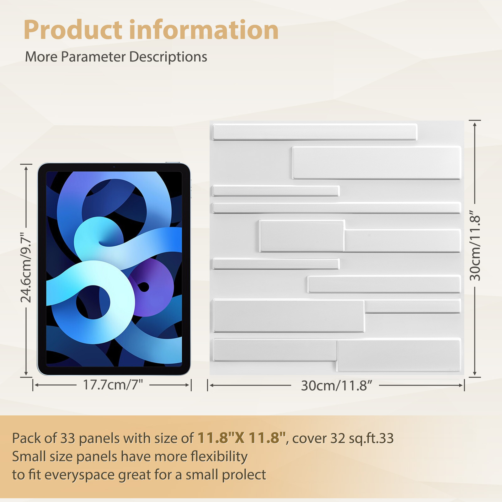 KUUJOJO 3D 질감 벽 패널 실내 벽 장식용, 거 - Wall Panel 3D Texture 리뷰 및 가격