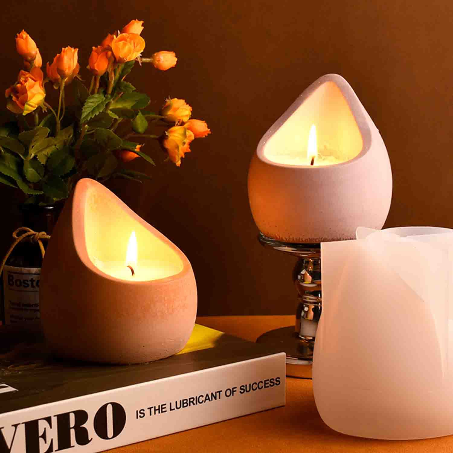 DIY 에폭시 레진 몰드 물방울 아로마 캔들 컵 실리콘 - Ceramic Candle Vessel 리뷰 및 가격