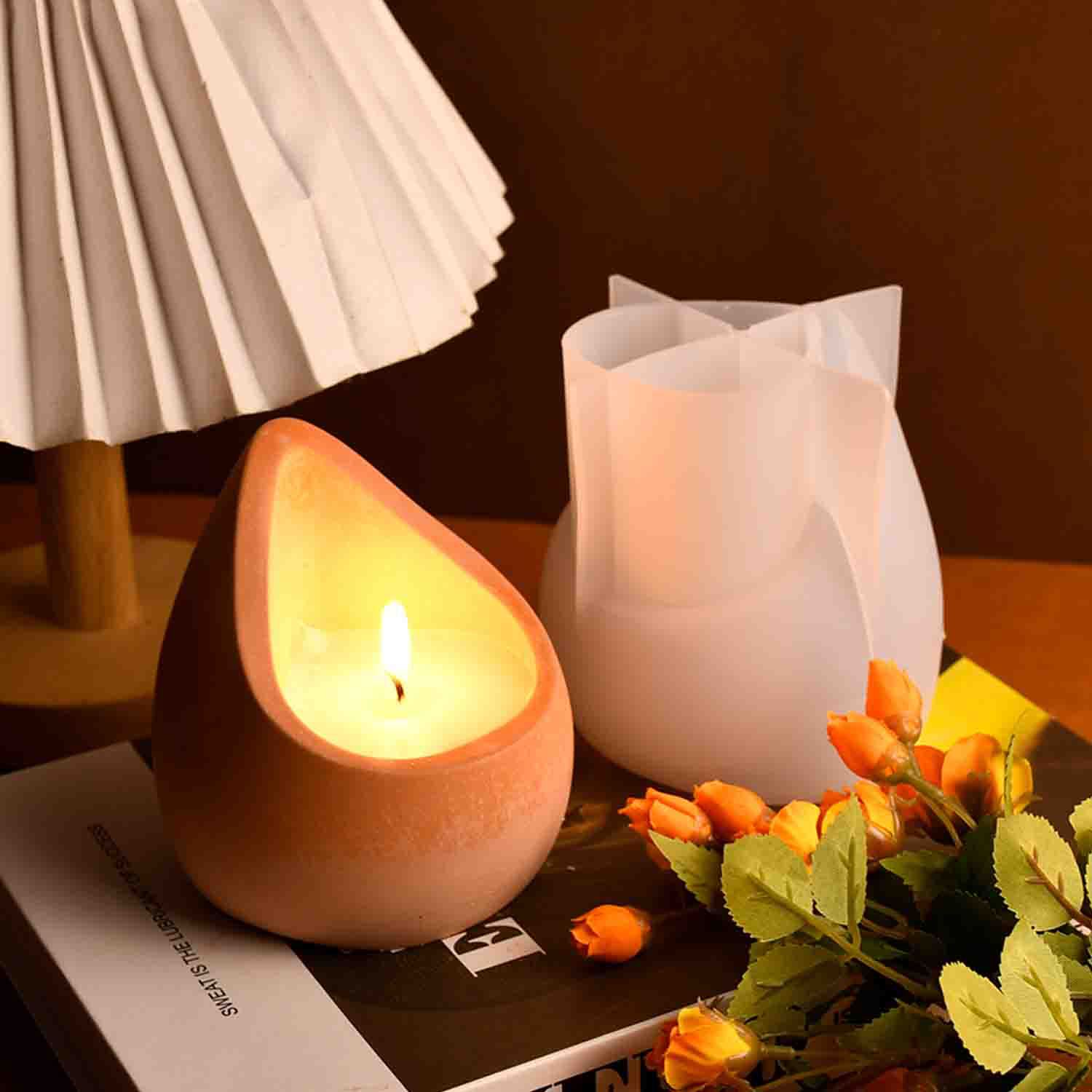 DIY 에폭시 레진 몰드 물방울 아로마 캔들 컵 실리콘 - Ceramic Candle Vessel 리뷰 및 가격