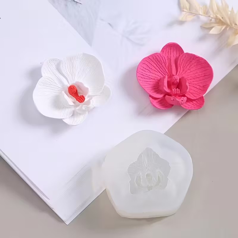 3D 나비 난초 실리콘 양초 몰드 아로마테라피 석고 비 - Ceramic Candle Vessel 리뷰 및 가격