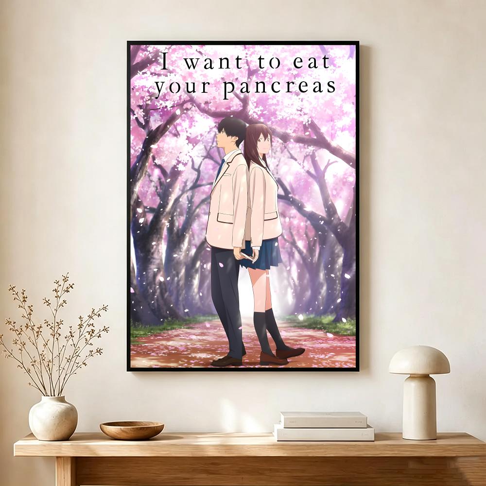 “당신의 췌장이 먹고 싶어요” 포스터, 현대적인 홈 데 - Interior Design Your Home 리뷰 및 가격